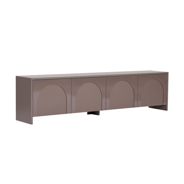 Smeđe-siva TV komoda 180x45x32 cm Aurelia – Kalune Design