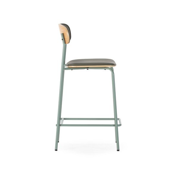 Tamno zelene podstavljene barske stolice u setu 2 kom (visine sjedala 65,5 cm) Saula – Marckeric-image-3