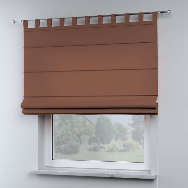 Smeđi rimski zastor 170x130 cm Happiness - Yellow Tipi-image-3