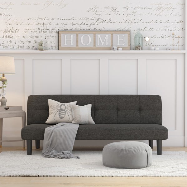 Tamno siva sklopiva sofa 82 cm Alby – Støraa-image-1