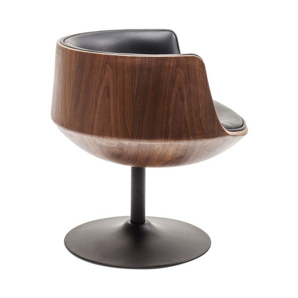 Smeđe-crna fotelja Kare Design Club 54-image-2