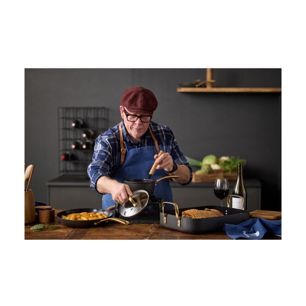 Aluminijska tava s neprijanjajućom površinom ø 28 cm – Holm-image-1