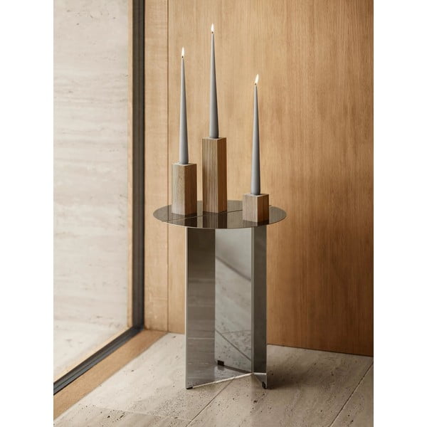 Drveni svijećnjaci u setu 3 kom Dreva – Blomus-image-4