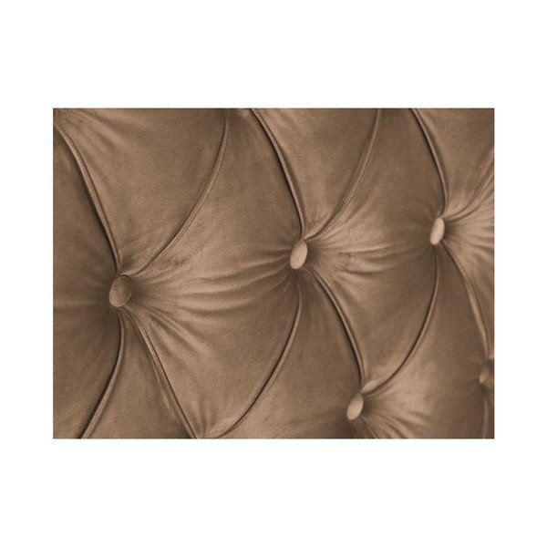 Tamno bež uzglavlje Mazzini Sofas Daisy, 180 x 120 cm-image-4