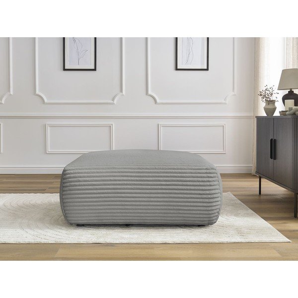 Tamno sivi tabure od samta Lucien – Bobochic Paris-image-1