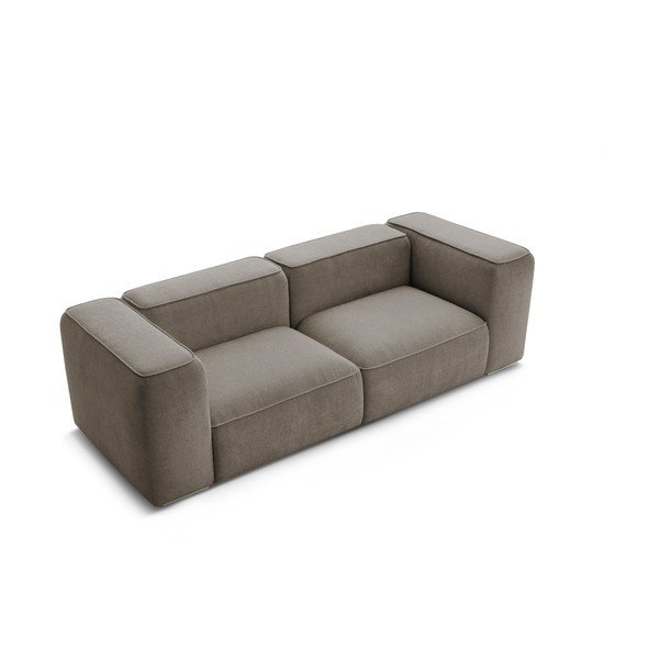 Siva/bež sofa 255 cm Zephyr – Bobochic Paris-image-4