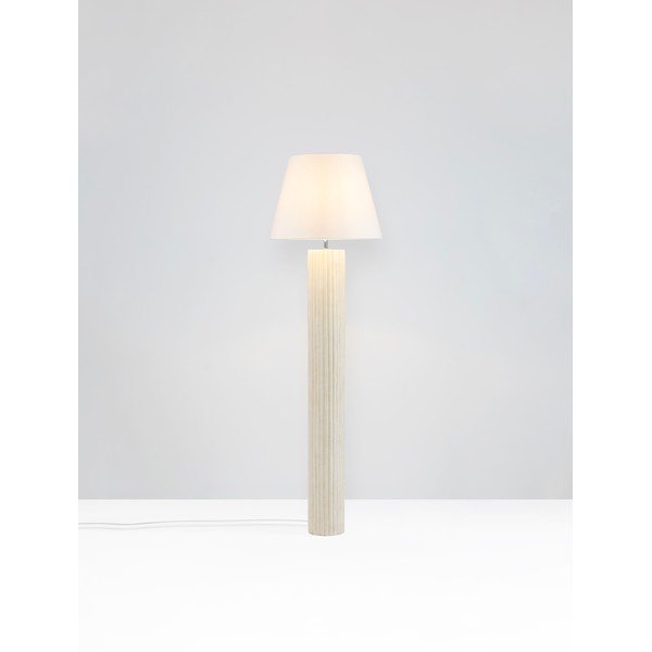 Bijela/krem stojeća svjetiljka od kamenine (visina 150 cm) Bacoo – Nova Luce-image-4
