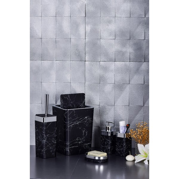 Crni set kupaonskog pribora - Oyo Concept-image-1