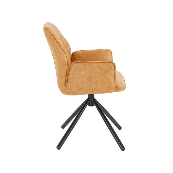 Žute podstavljene blagovaonske stolice u setu 2 kom Preston – Støraa-image-2