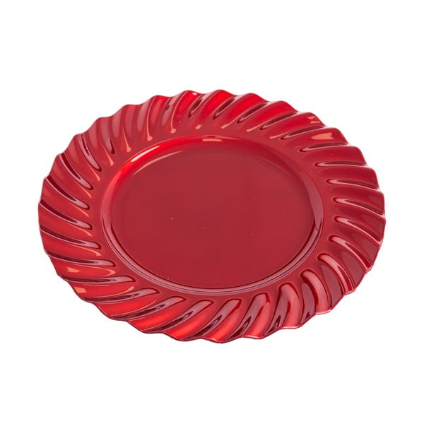 Crveni tanjur za posluživanje ø 33 cm - Casa Selección