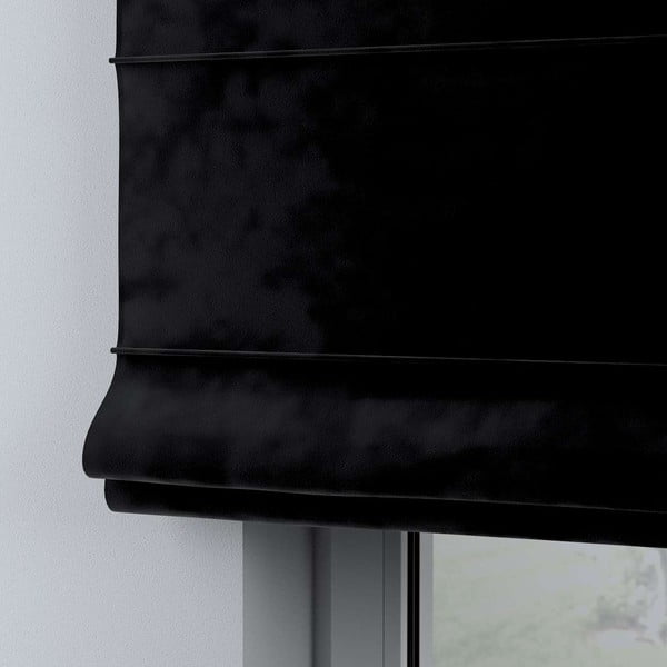 Crni rimski zastor 170x160 cm Posh Velvet - Yellow Tipi-image-4