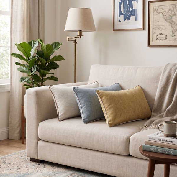 Ukrasne jastučnice u setu 2 kom 30x50 cm Linen – Mioli Decor-image-3