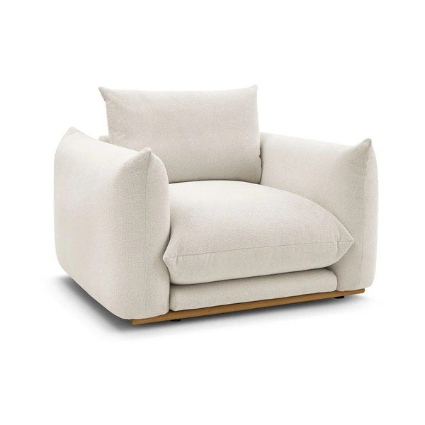 Krem fotelja Ernest – Bobochic Paris