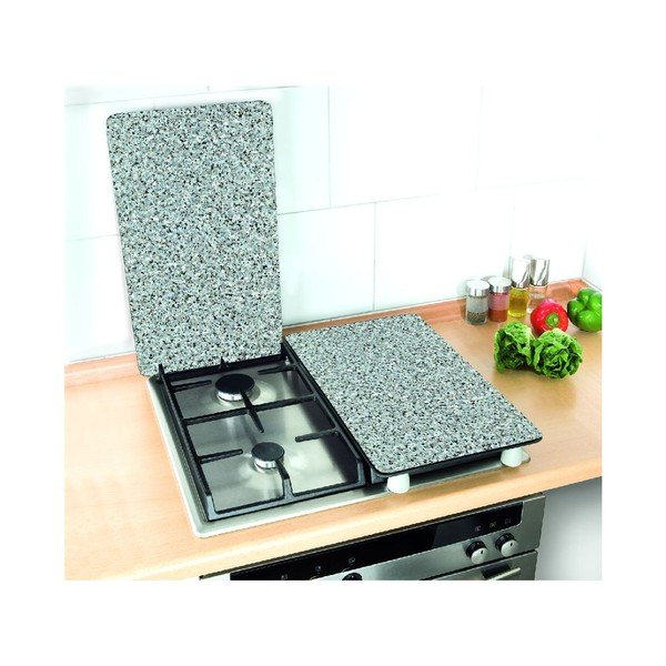 Stakleni poklopac za Granit štednjak, 2 kom-image-1