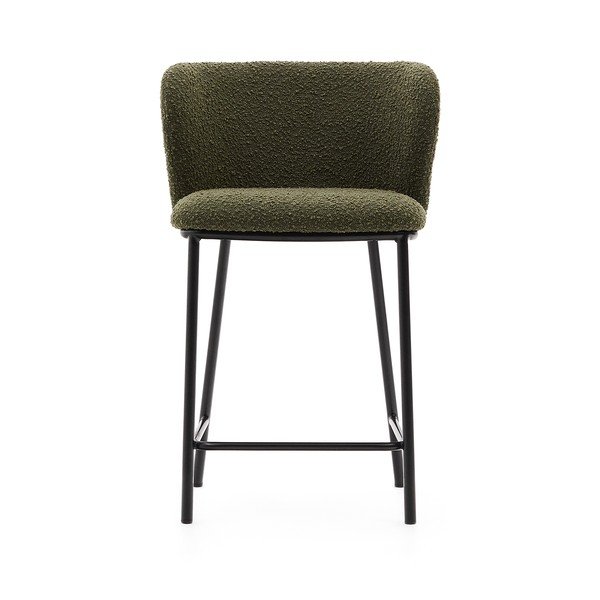 Zelena barska stolica (visine sjedala 65 cm) Ciselia – Kave Home-image-2