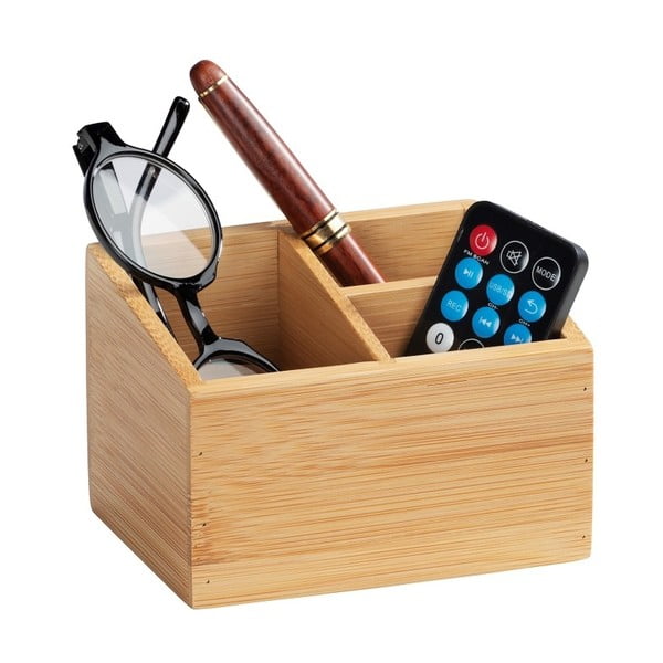 Bambusov kupaonski organizator s 3 pretinca Wenko Terra-image-1