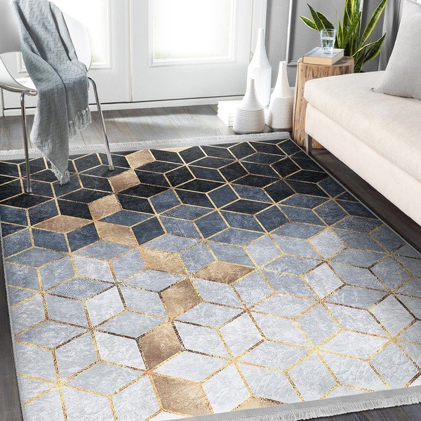 Plavo-siva staza  80x200 cm - Mila Home-image-2
