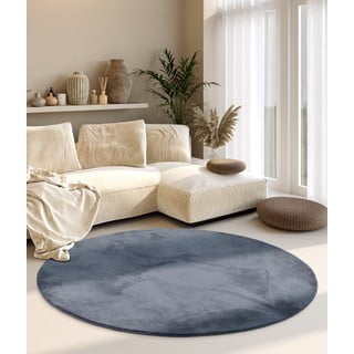 Antracitno sivi okrugao tepih ø 160 cm Leon – Villeroy&Boch
