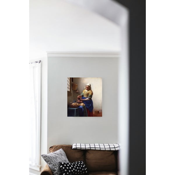 Slika reprodukcija 45x60 cm The Milkmaid, Jan Vermeer – Fedkolor-image-1