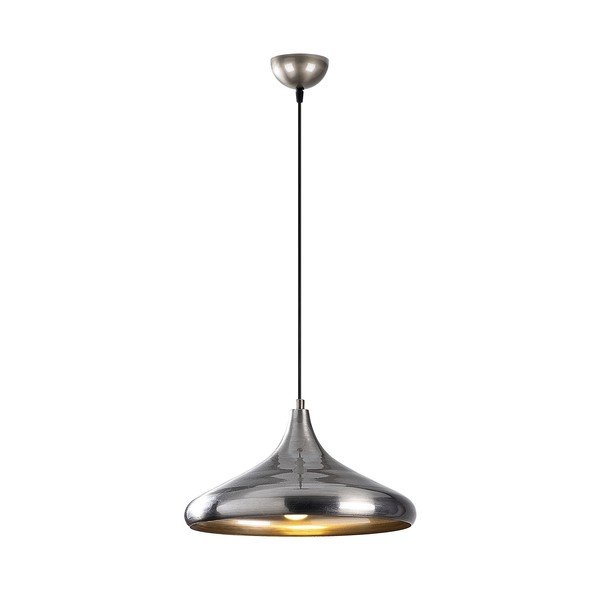 Viseća svjetiljka u srebrnoj boji s metalnim sjenilom ø 35 cm Nile – Opviq lights-image-2