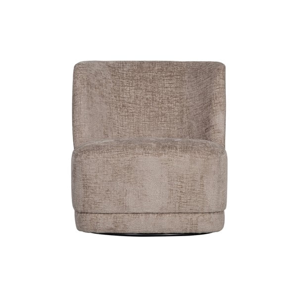 Svjetlo smeđa baršunasti fotelja Atty – WOOOD-image-2