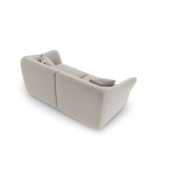 Bež baršunasta sofa 206 cm Tokyo – Cosmopolitan Design-image-3