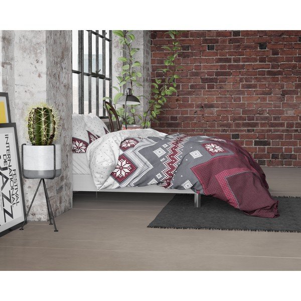 Flanel posteljina Dreamhouse Nordic, 200 x 220 cm-image-3