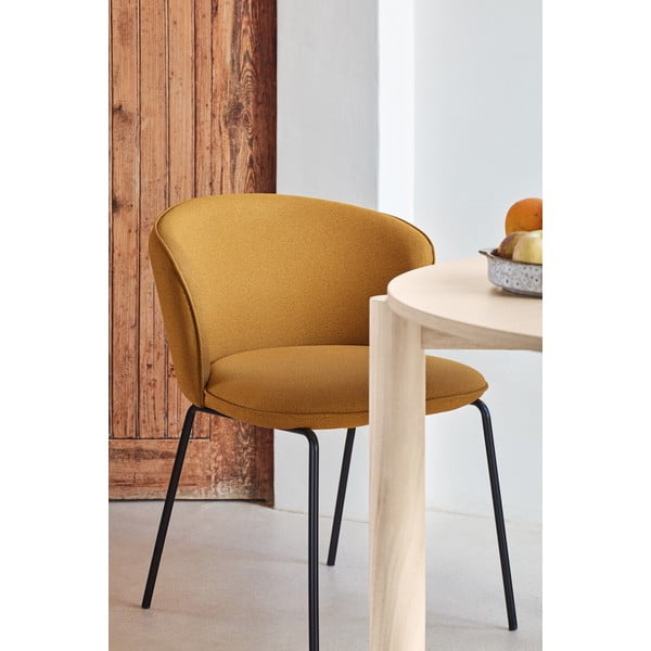 Senf žute podstavljene blagovaonske stolice u setu 2 kom Add – Teulat-image-2