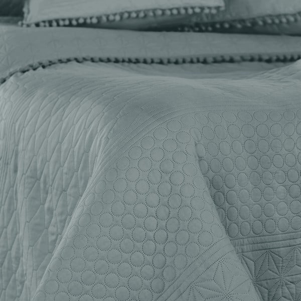 Sivi prekrivač 220x240 cm Meadore – Restilo-image-1