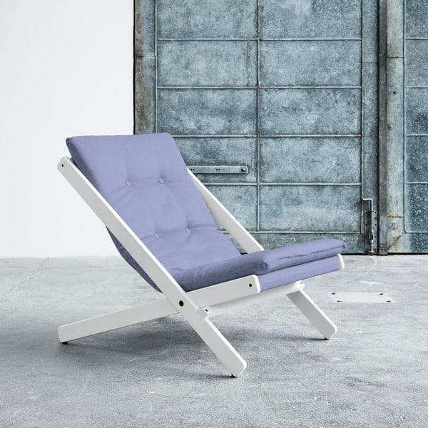 Karup Boogie White / Blue Breeze sklopiva stolica