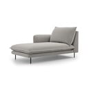 Svijetlo siva ležaljka Cosmopolitan Design Vienna, lijevi kut