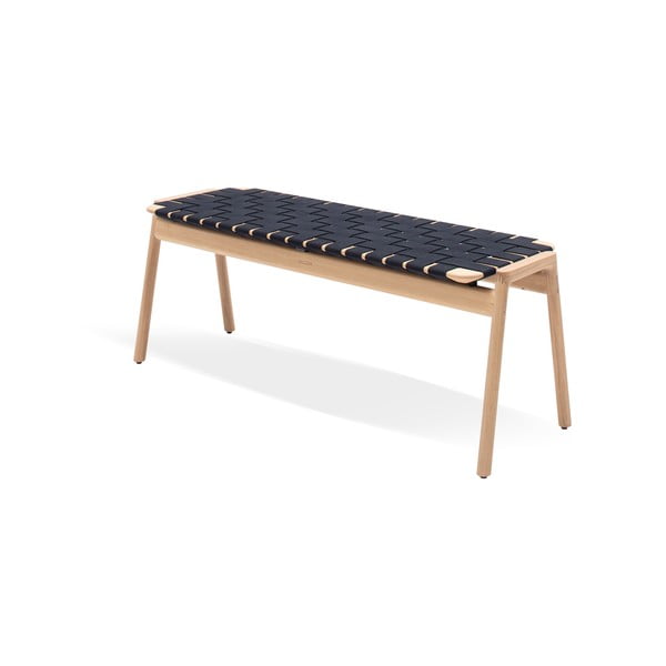 Klupa u crno-prirodnoj boji Klupa - Gazzda