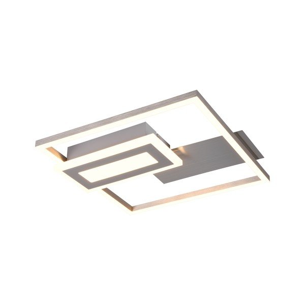 LED stropna svjetiljka u srebrnoj boji 30x33 cm Spiro – Reality-image-1