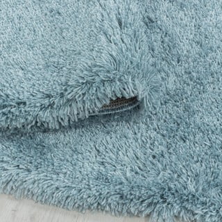 Plavi okrugli tepih ø 160 cm Fluffy – Ayyildiz Carpets