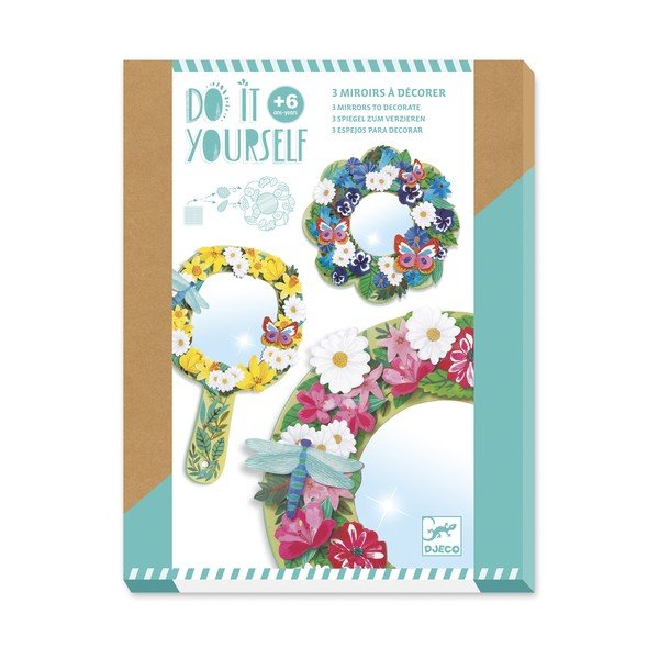 Set za izradu 3 ukrasna ogledala Djeco Fairy-image-3