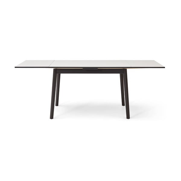 Crno-bijeli sklopivi blagovaonski stol u dekoru hrasta Hammel Single, 120 x 80 cm-image-4