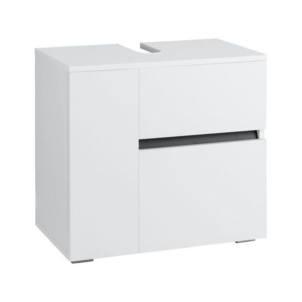 Bijeli ormarić za umivaonik Støraa Wisla, 60 x 55 cm-image-1