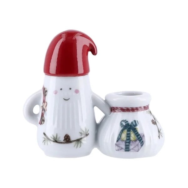 Keramički svijećnjak s božićnim motivom Hammershøi Christmas Father Elf – Kähler Design