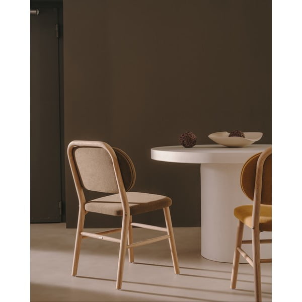 Kaki zelene blagovaonske stolice u setu 2 kom Helda – Kave Home-image-1