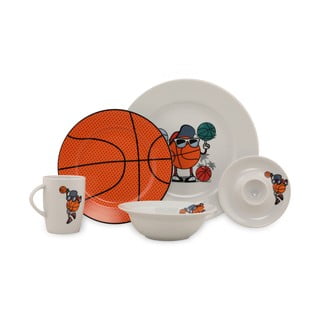 5-dijelni dječji porculanski blagovaonski set Kütahya Porselen Basketball