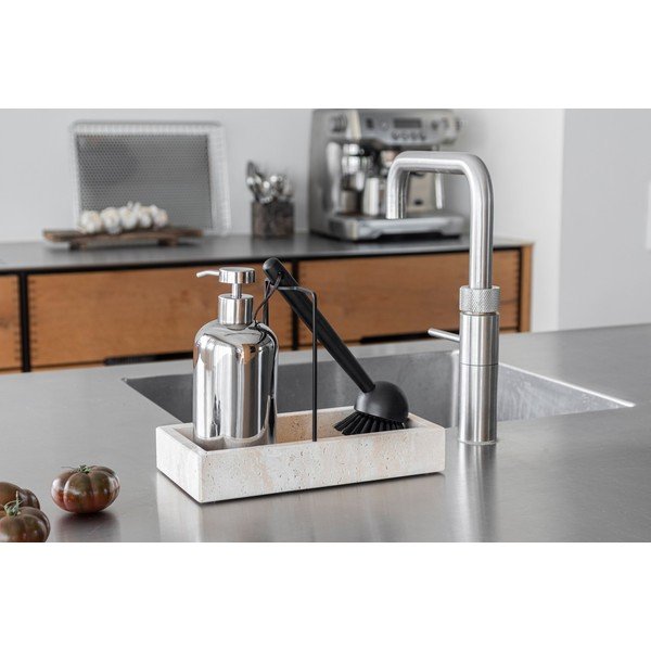 Keramički dozator sapuna u srebrnoj boji 200 ml Lotus – Mette Ditmer Denmark-image-1