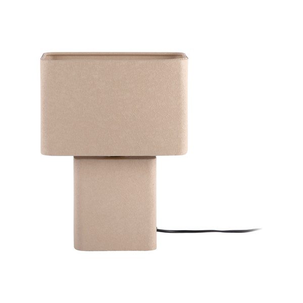 Bež metalna stolna lampa (visina 33 cm) Boaz Recto – Leitmotiv-image-3