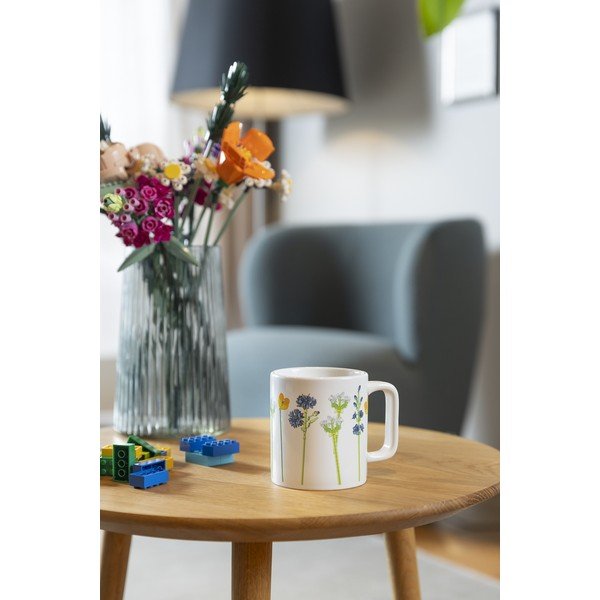 Bijela keramička dječja šalica 300 ml Meadow Flowers – LEGO®-image-1