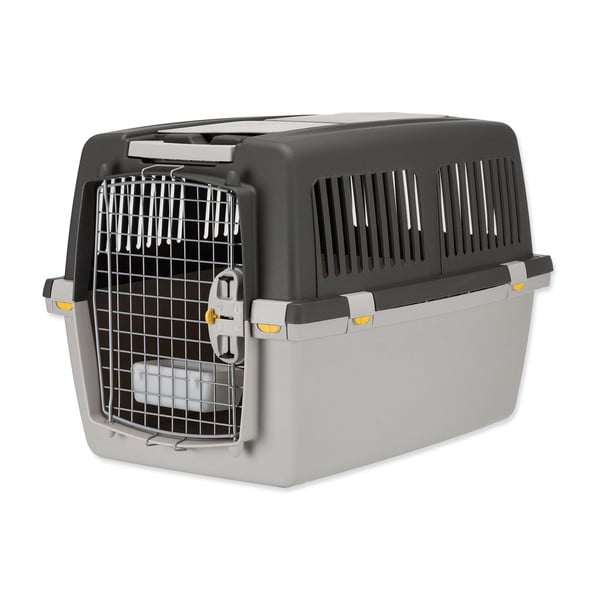 Sivi transporter za kućne ljubimce za kućne ljubimce 72x52 cm Trixie Gulliver 4 S-M – Plaček Pet Products