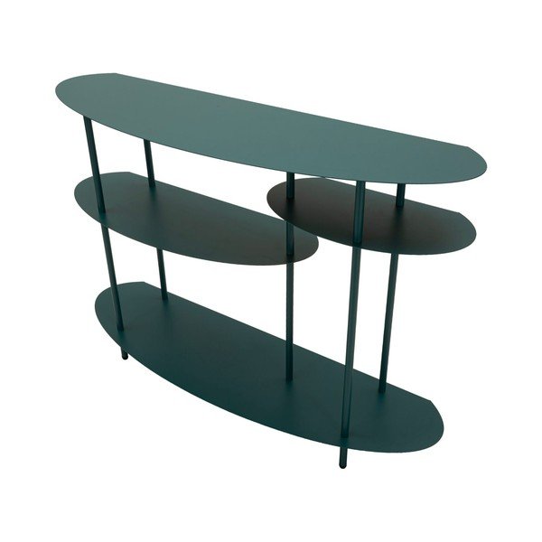 Plavozeleni metalni pomoćni stol 34x118 cm Saturn – Mauro Ferretti-image-3