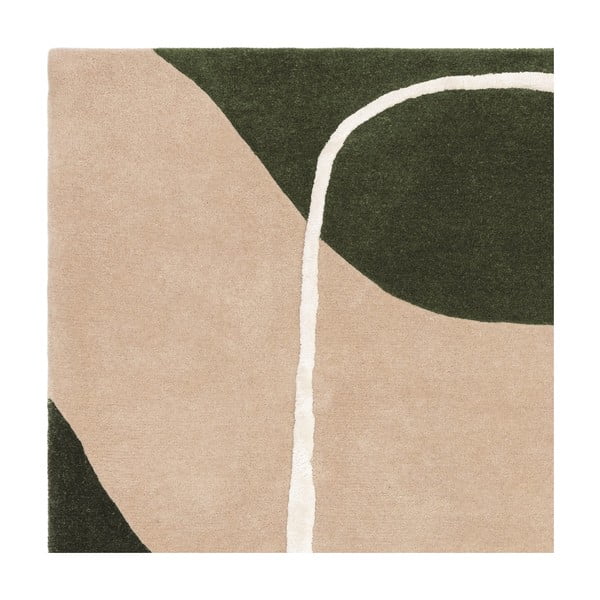 Zeleni ručno rađen vuneni tepih 200x300 cm Matrix – Asiatic Carpets-image-3