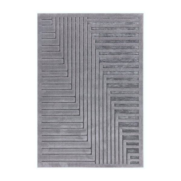 Antracitno sivi tepih 200x290 cm Valley – Asiatic Carpets
