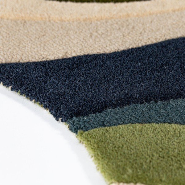 Zeleni ručno rađen vunen tepih 200x290 cm Envy Wool – Flair Rugs-image-4
