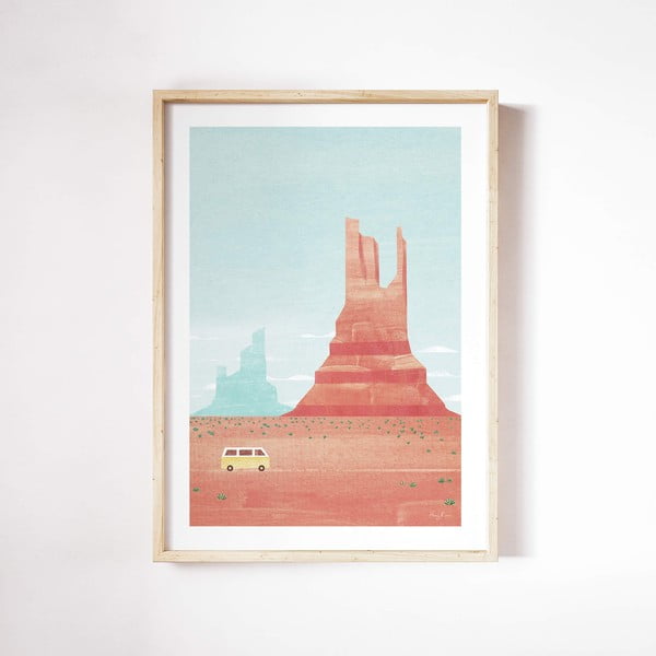 Plakat 30x40 cm Monument Valley - Travelposter-image-2