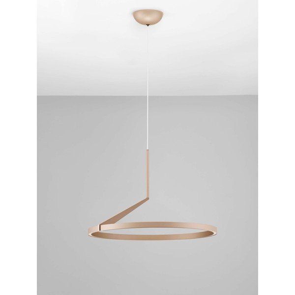 LED viseća svjetiljka aluminijska s mogućnosti zatamnjivanja ružičasto zlatna ø 60 cm Tilia – Nova Luce-image-4